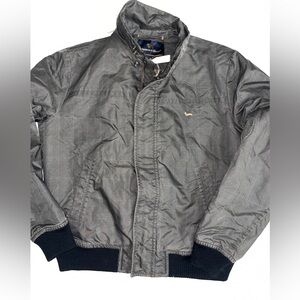 Harmont & Blaine Men's
Windbreaker Bomber
Grey Jacket Size Large